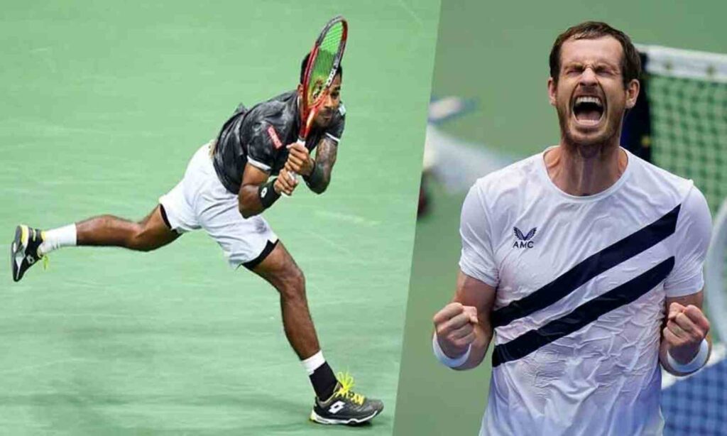 Sumit Nagal and Andy Murray