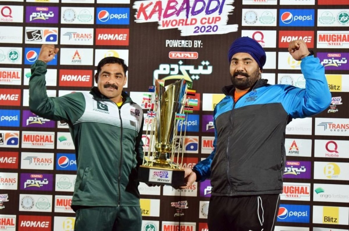 India's national kabaddi team leads the World Kabaddi Championship