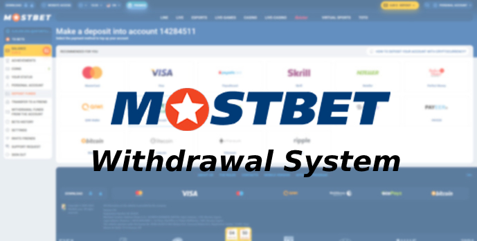 Withdrawal system of Mostbet in India